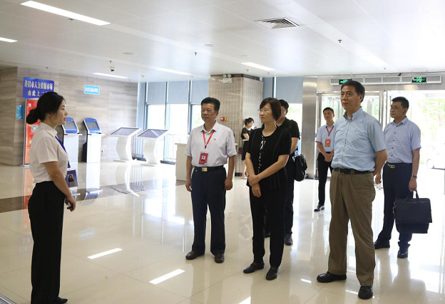 省公共资源交易中心党组书记主任王红 调研指导我市公共资源交易工作